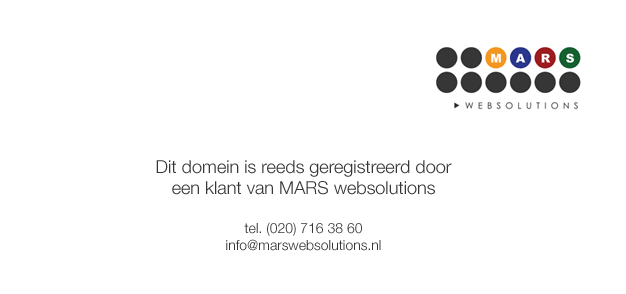 MARS Websolutions Webhosting Amsterdam Betrouwbaar Veilig Beheerd